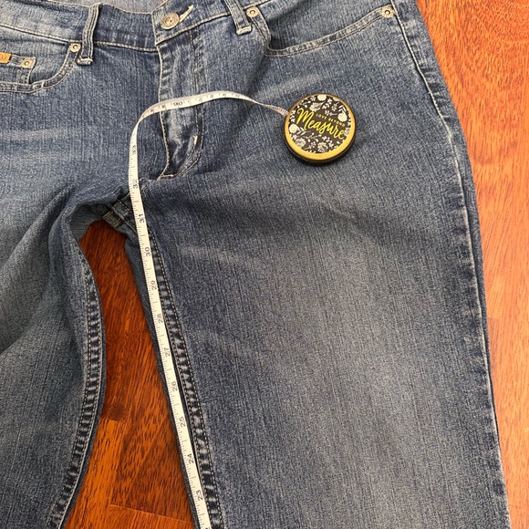 XOXO vintage Y2K low rise flare blue jeans - Picture 9 of 11